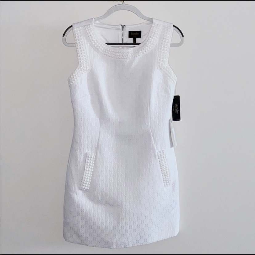 Brand New White Laundry Dress 50 Off